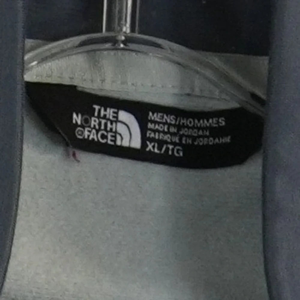 The North Face Fleece Jacket Men's Size XL Grey Full Zip‎ Colorblock